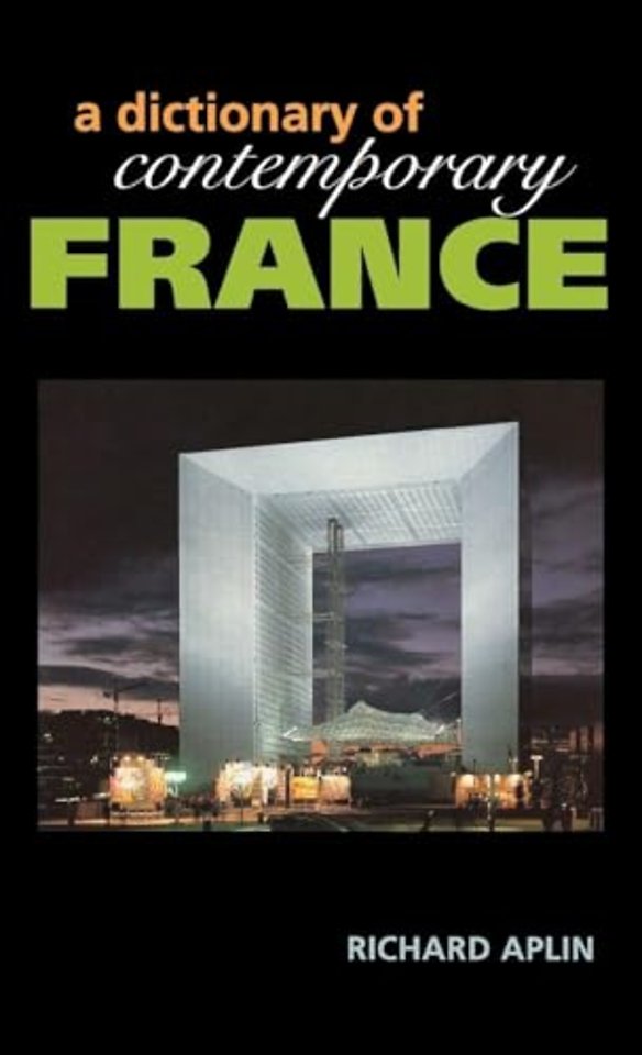 Dictionary of Contemporary France