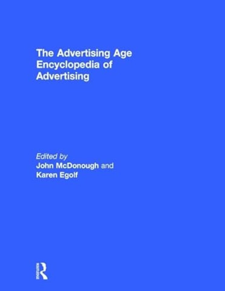 Advertising Age Encyclopedia of Advertising
