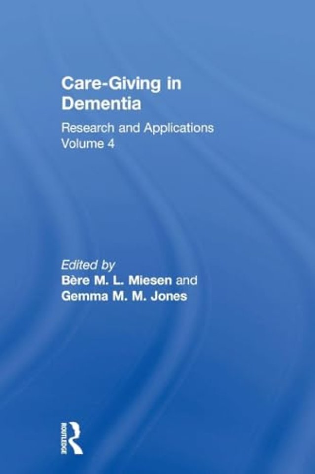 Care-Giving in Dementia