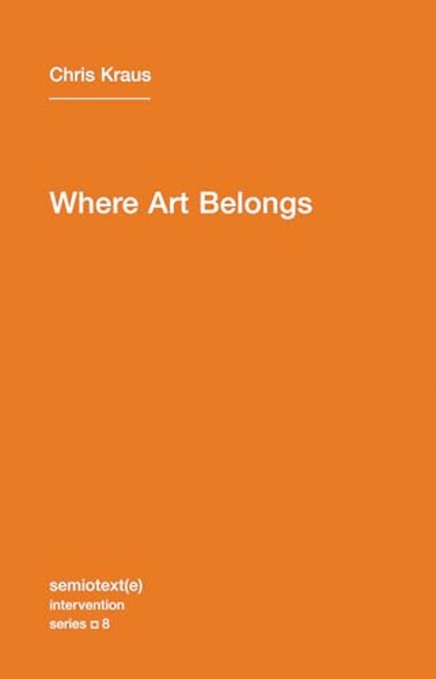 Where Art Belongs