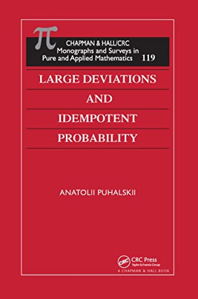 Large Deviations and Idempotent Probability