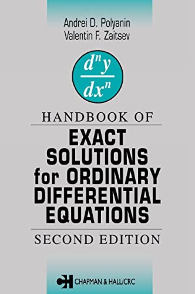 Handbook of Exact Solutions for Ordinary Differential Equations