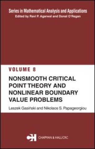 Nonsmooth Critical Point Theory and Nonlinear Boundary Value Problems