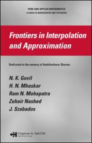 Frontiers in Interpolation and Approximation