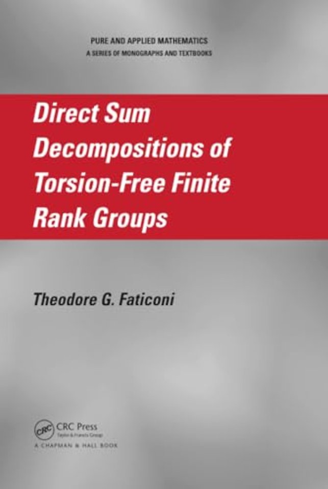 Direct Sum Decompositions of Torsion-Free Finite Rank Groups