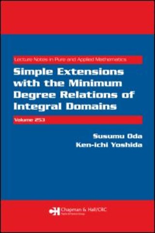 Simple Extensions with the Minimum Degree Relations of Integral Domains