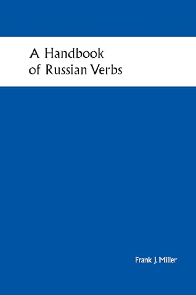 Handbook of Russian Verbs