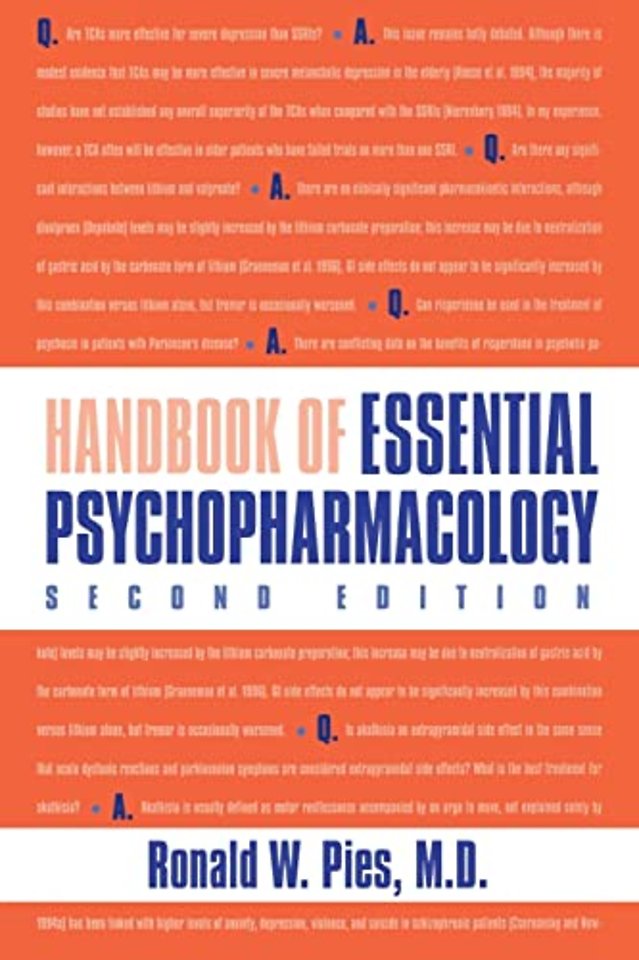 Handbook of Essential Psychopharmacology