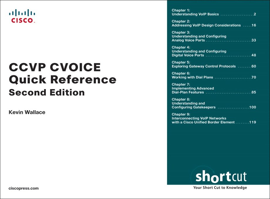 CCVP CVOICE Quick Reference (Digital Short Cut)