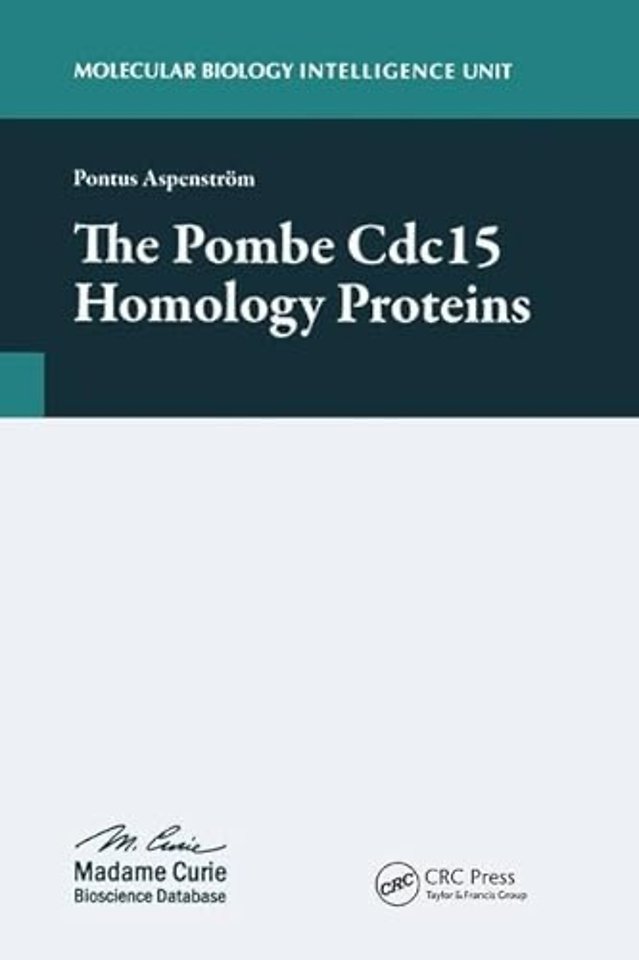 Pombe Cdc15 Homology Proteins