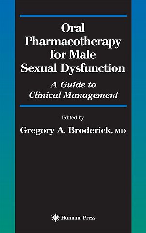 Oral Pharmacotherapy for Male Sexual Dysfunction