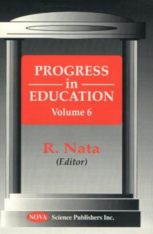 Progress in Education, Volume 6