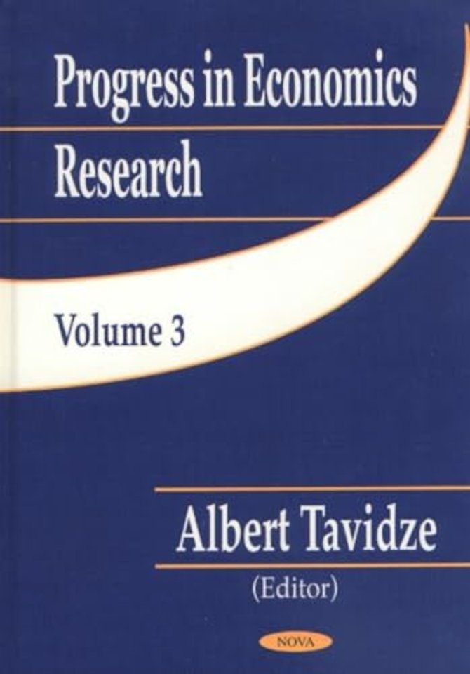 Progress in Economics Research, Volume 3