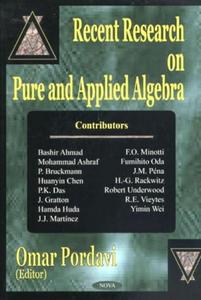 Recent Research on Pure & Applied Algebra