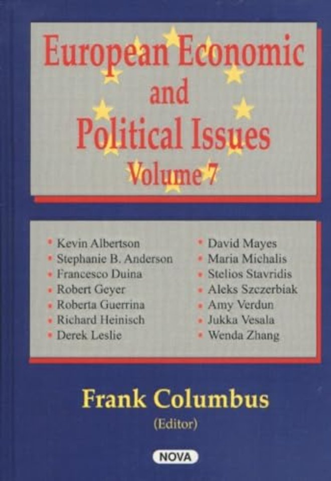 European Economic & Political Issues, Volume 7