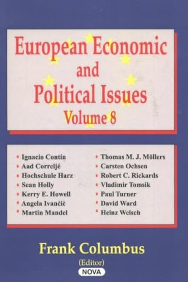 European Economic & Political Issues, Volume 8