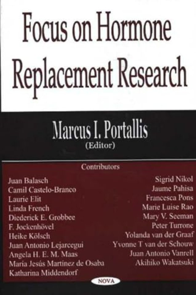 Focus on Hormone Replacement Research