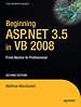 Beginning ASP.NET 3.5 in VB 2008