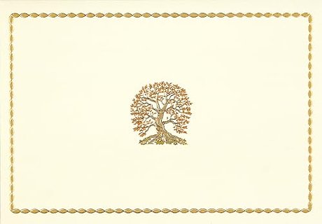 Note Card Tree of Life