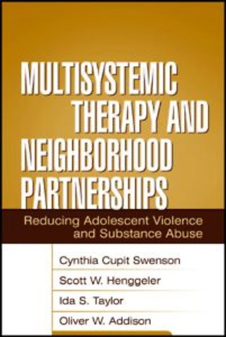 Multisystemic Therapy and Neighborhood Partnerships