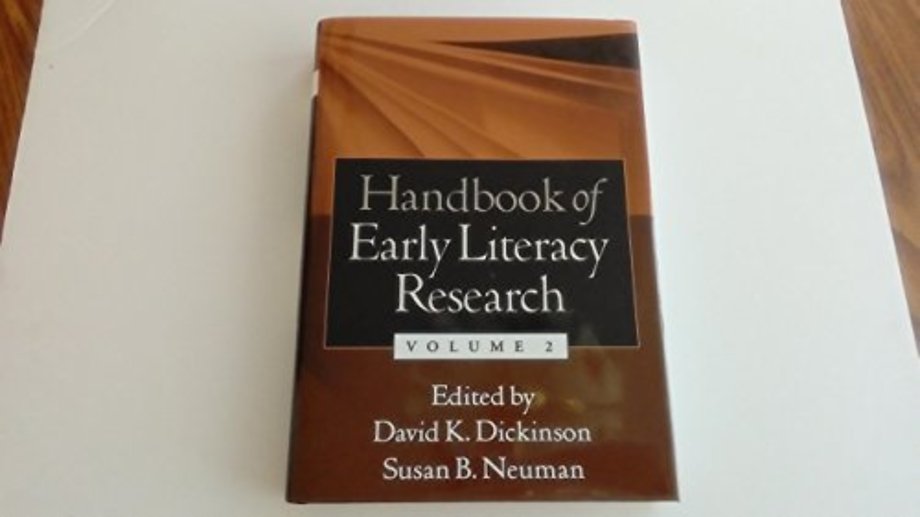 Handbook of Early Literacy Research