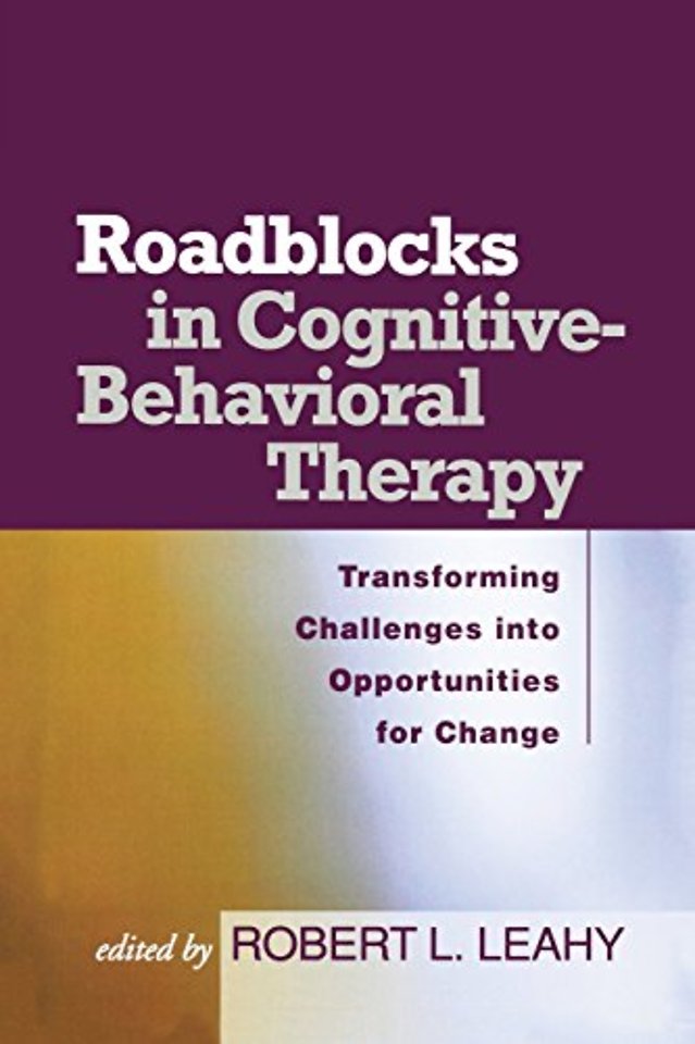 Roadblocks in Cognitive-Behavioral Therapy