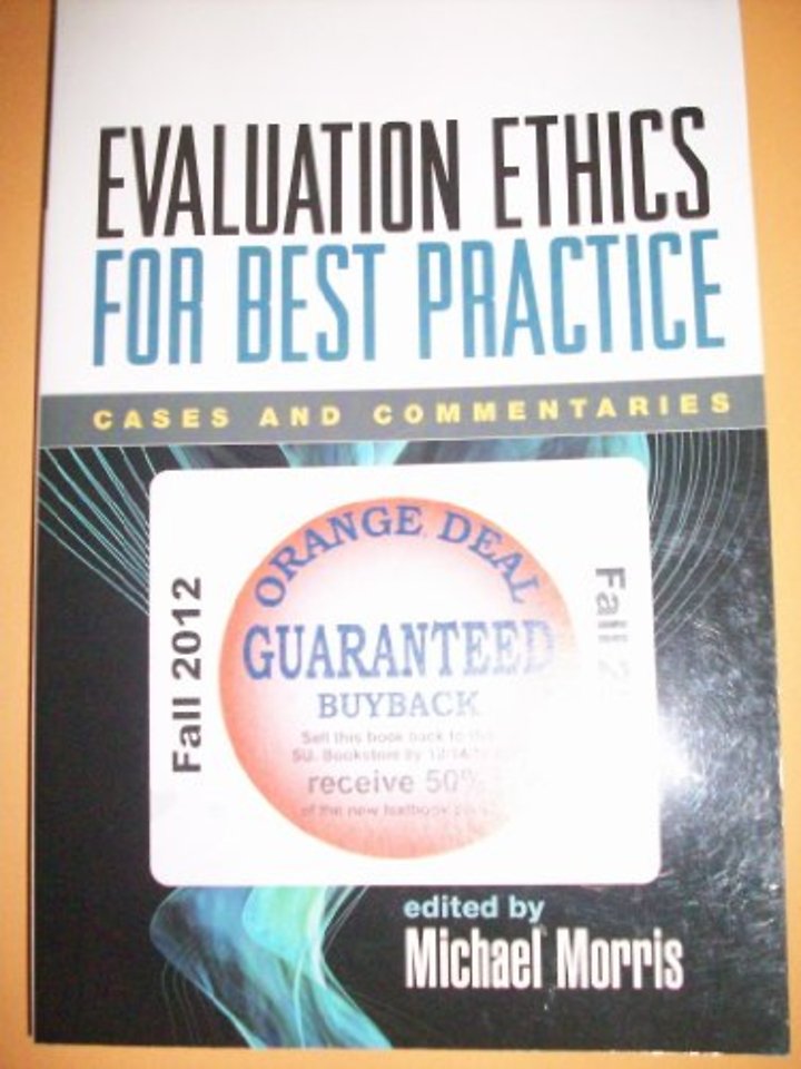 Evaluation Ethics for Best Practice