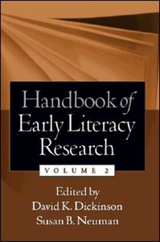 Handbook of Early Literacy Research