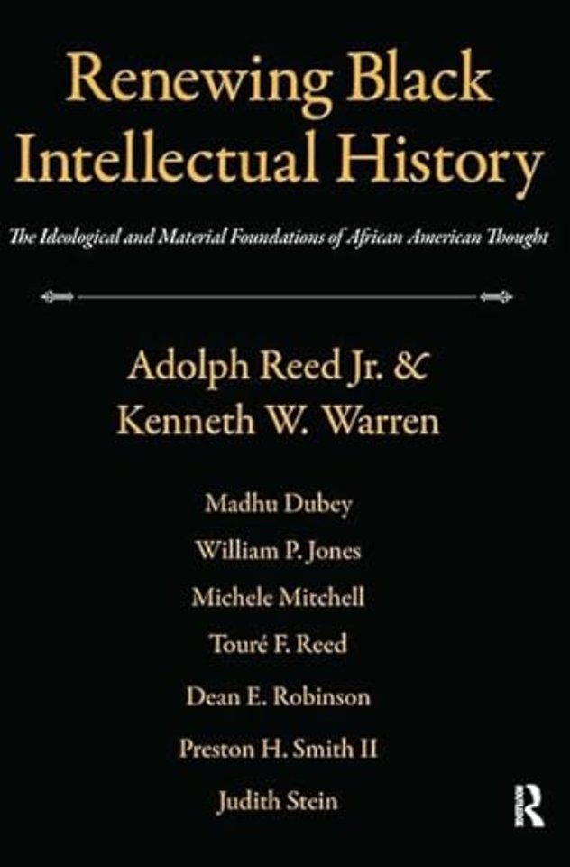 Renewing Black Intellectual History