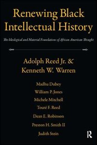Renewing Black Intellectual History