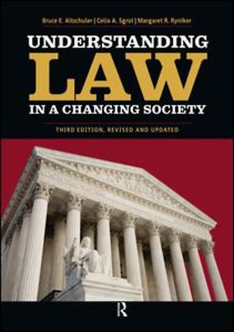 Understanding Law in a Changing Society