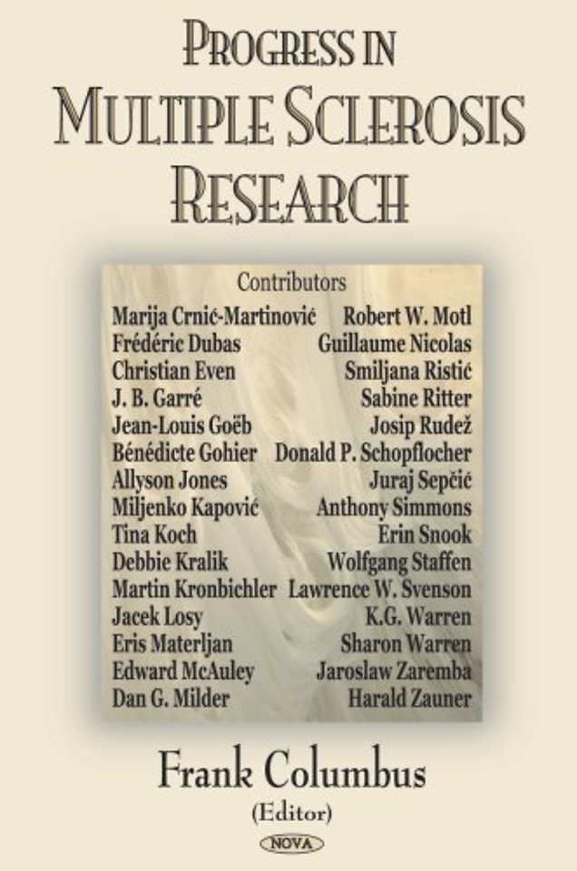 Progress in Multiple Sclerosis Research