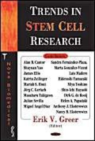 Trends in Stem Cell Research