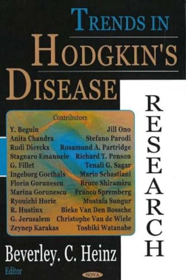 Trends in Hodgkin's Disease Research