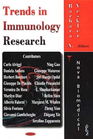 Trends in Immunology Research