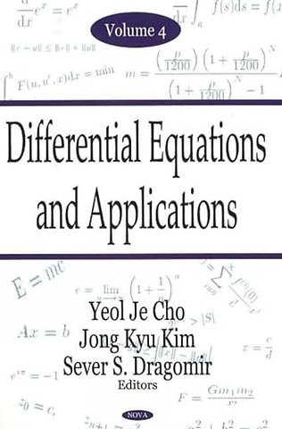Differential Equations & Applications, Volume 4