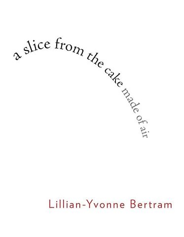 a slice from the cake made of air