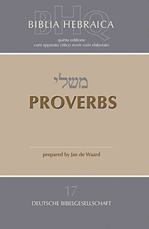 Proverbs (Softcover)