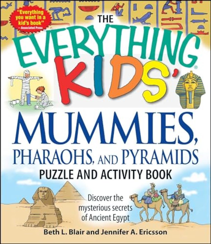 The "Everything" Kids' Mummies, Pharaohs, and Pyramids Puzzle and Activity Book