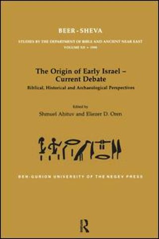 Origin of Early Israel-Current Debate