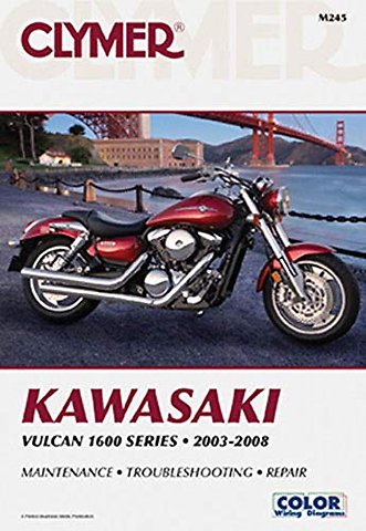 Kawasaki Vulcan 1600 Series Motorcycle (2003-2008) Service Repair Manual