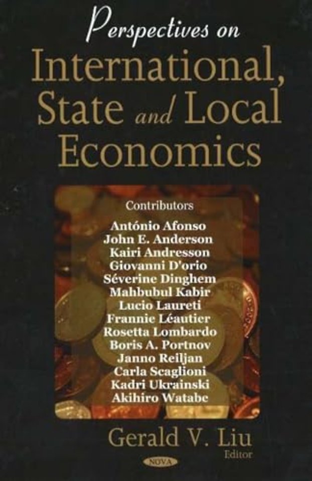 Perspectives on International State & Local Economics