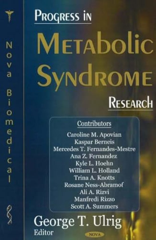 Progress in Metabolic Syndrome Research