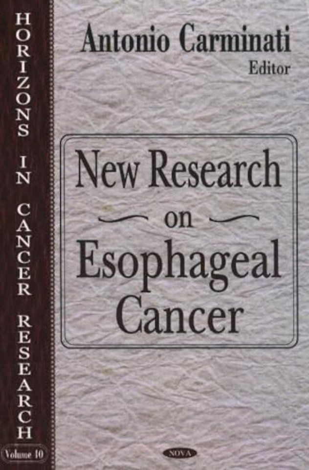 New Research on Esophageal Cancer