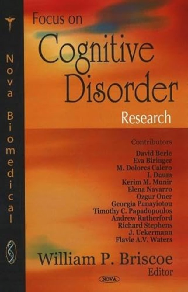 Focus on Cognitive Disorder Research