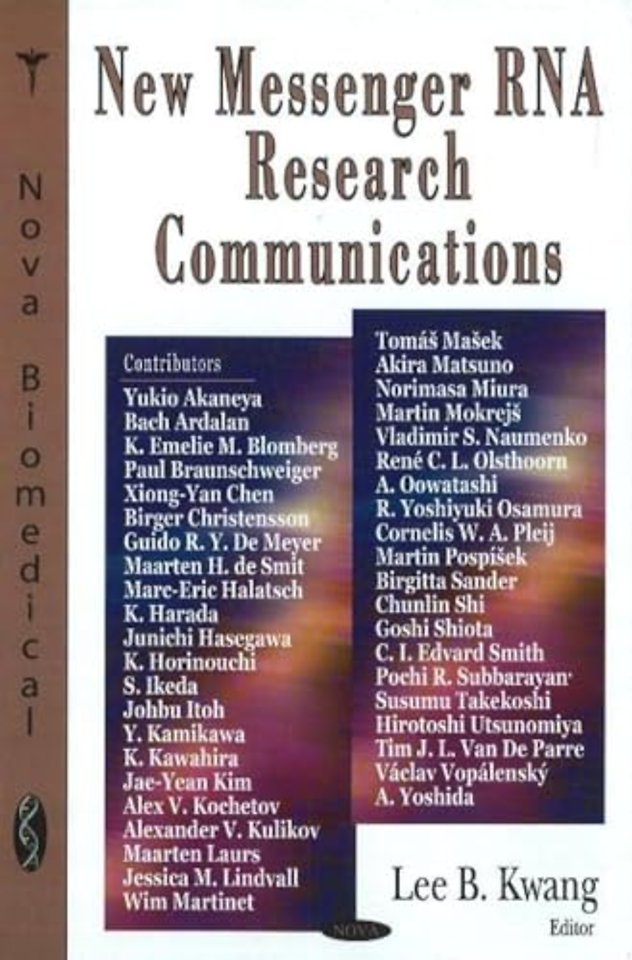 New Messenger RNA Research Communications