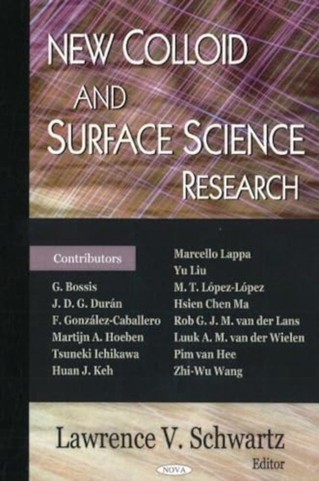 New Colloid & Surface Science Research