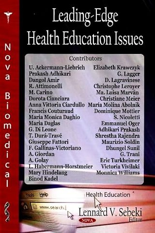 Leading-Edge Health Education Issues