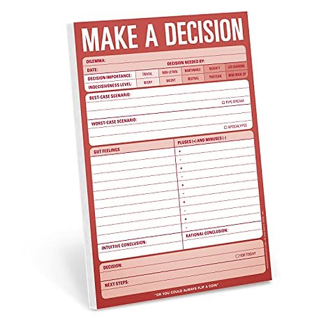 Knock Knock Pads: Make a Decision Pad