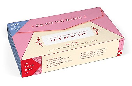Knock Knock Letters to the Love of My Life Read Me When Box